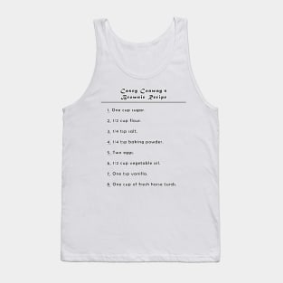 Casey Conway's Brownie Recipe Tank Top